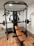 HOME GYM RACK WITH SMITH