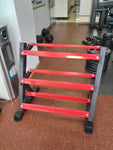 3 TIER DUMBBELL WEIGHT RACK