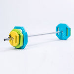 LIVEPRO 40KG STUDIO WEIGHT BARBELL SET