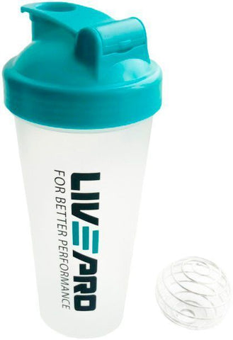 Protein Shaker Bottle 600ML Supplement Drink Shake Ball Gym Cup