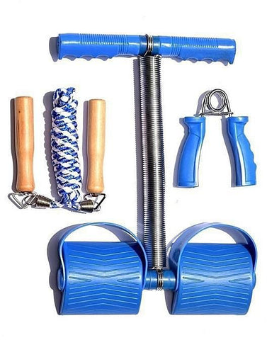 IN 1 WAY TRAINING SET WITH TUMMY TRIMMER, Grip  and ROPE