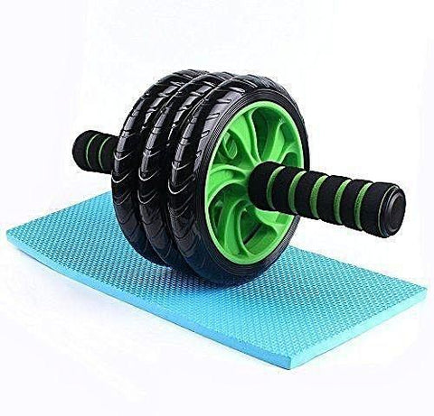 AB Roller Tripple Wheel Fitness Equipment With FREE Mat