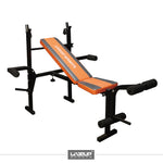 LIVEUP SPORTS ADJUSTABLE MULTI-USE WEIGHT LIFTING EXERCISE BENCH WITH CHEST FLY
