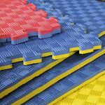 DOUBLE SIDED EVA INTERLOCKING GYM FLOOR PUZZLE MAT 1sqm 2cm