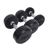 40KG  FIXED RUBBER COATED DUMBBELL PAIR