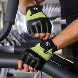 LIVEUP LEATHER WEIGHT LIFTING UNISEX GYM GLOVES S/M